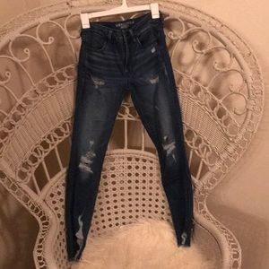 American eagle ripped jeans